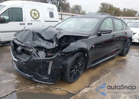 2022 Cadillac Ct5 Sport z USA, uszkodzony, nr VIN 1G6DP5RK7N0115039